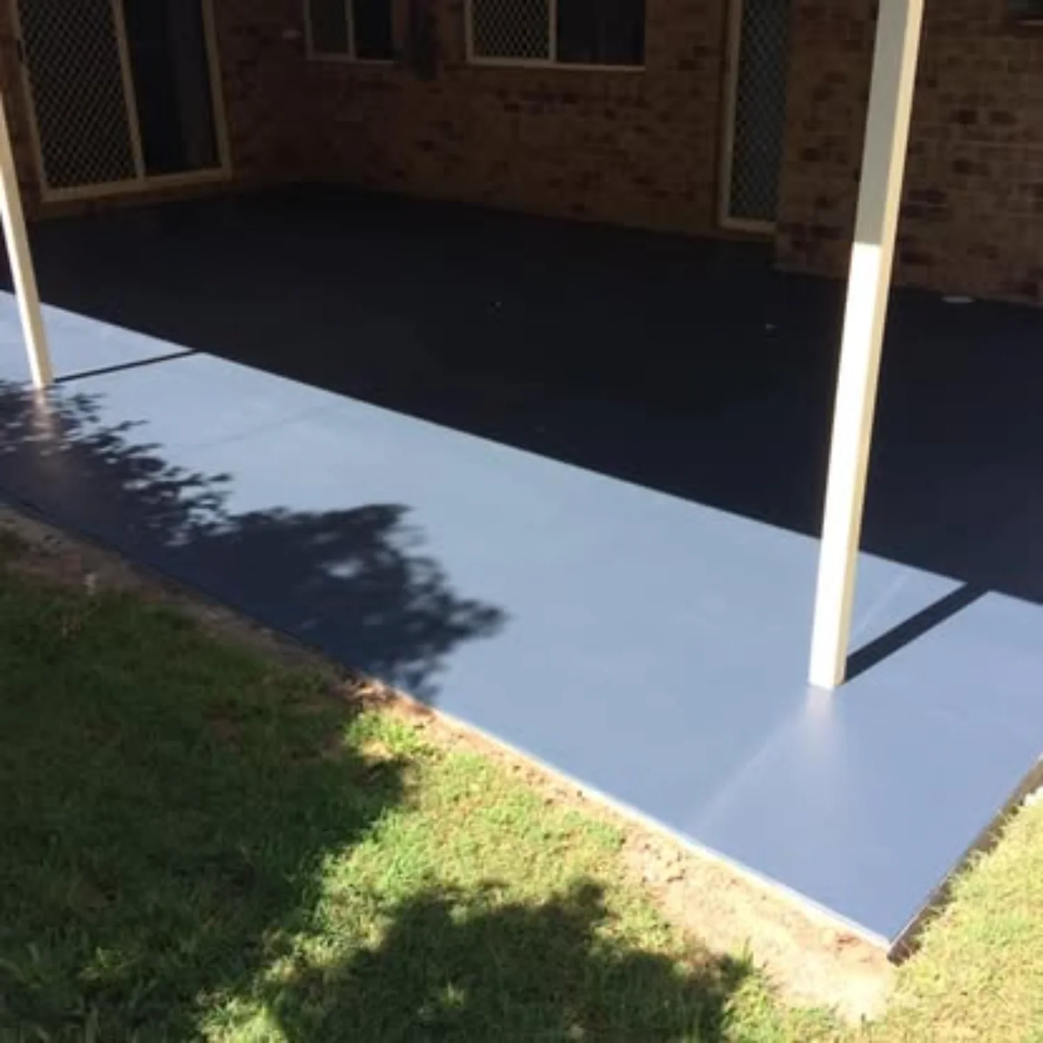 Patio concrete resurfacing by Mark Holstein Concreting in Hervey Bay